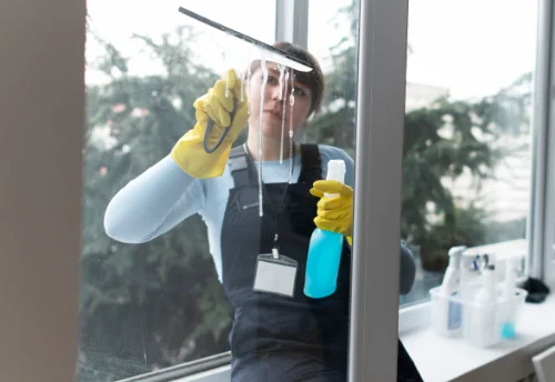 Nettoyage de vitres intérieures et extérieures à Yvetot-Bocage